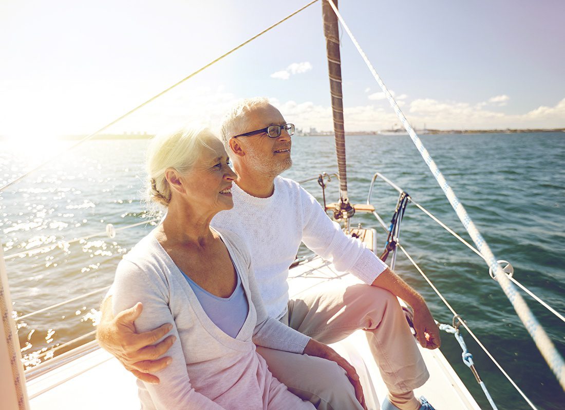 Blog - Senior Couple Sailing on a Sunny Day